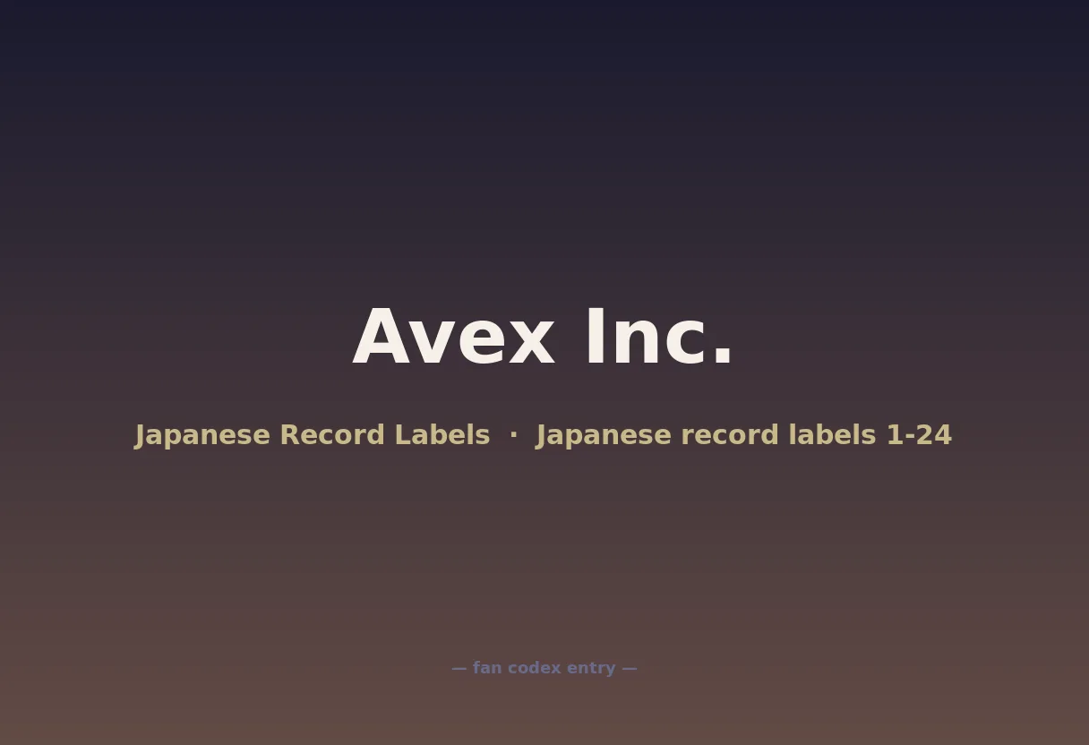 Avex Inc.